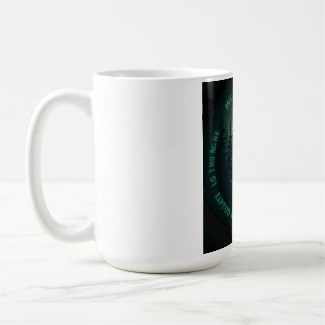 Caneca De Café Apothecaria Musgo & Caos (Esquerda)