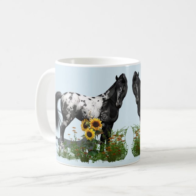 Caneca De Café Appaloosa Horse Mug (Frente Esquerda)