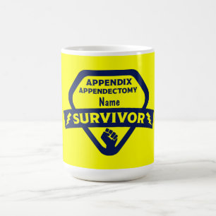 Caneca De Café Appendectomia de Cirurgia de Remoção de Apêndice E