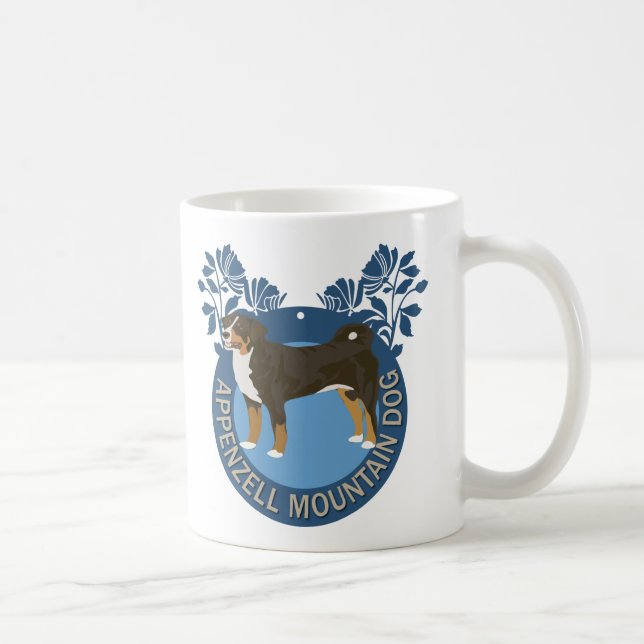 Caneca De Café Appenzell Mountain dog (Direita)