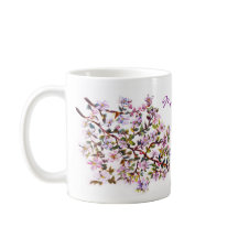 Apple alegre floresce pintura acrílica das flores