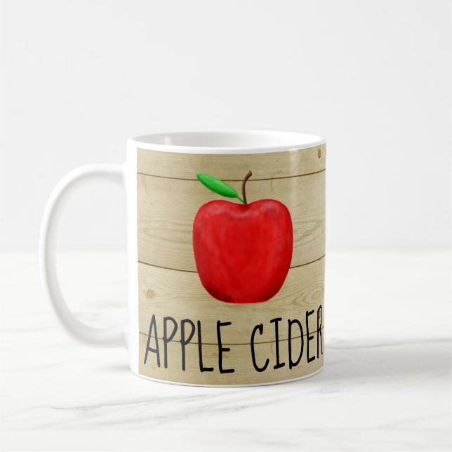 Caneca De Café Apple Cider Red Apple (Esquerda)
