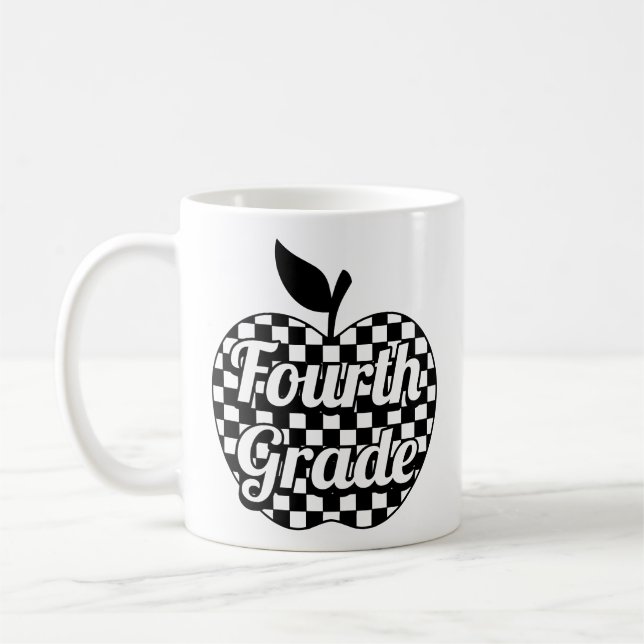 Caneca De Café Apple Verificada por Professores do 4º Grau (Esquerda)
