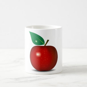Caneca De Café Apple vermelho torrado agride