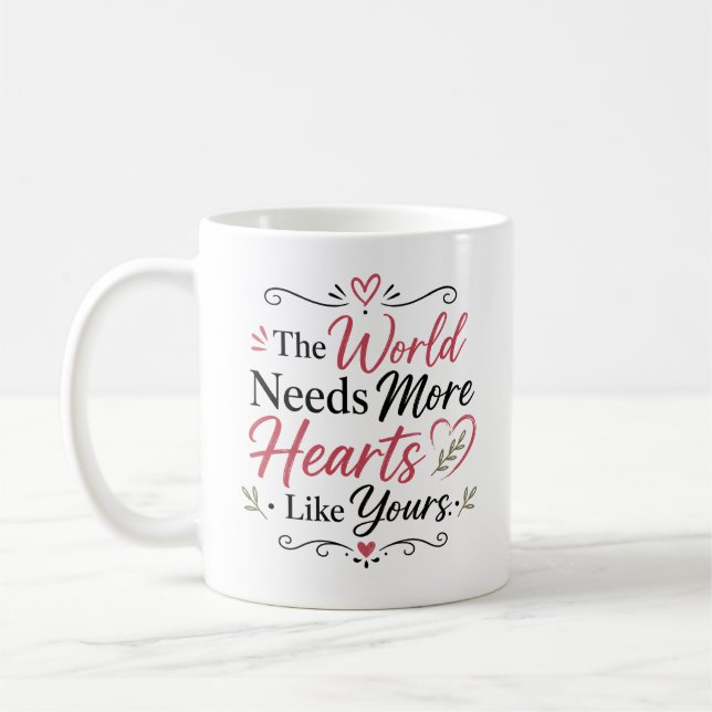 Caneca De Café Apreciação ao Cuidador - Obrigado  (Esquerda)