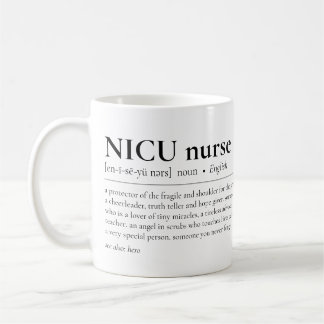Caneca De Café Apreciação De Icu Neonatal De Definição De Enferme