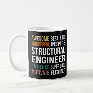 Caneca De Café Apreciação do Engenheiro Estrutural