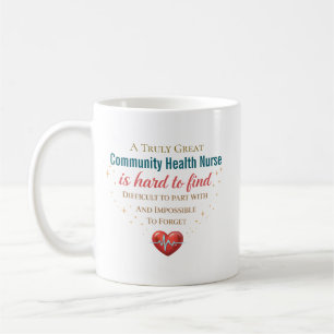 Caneca De Café Apreciação Personalizada da Enfermeira de Saúde Co