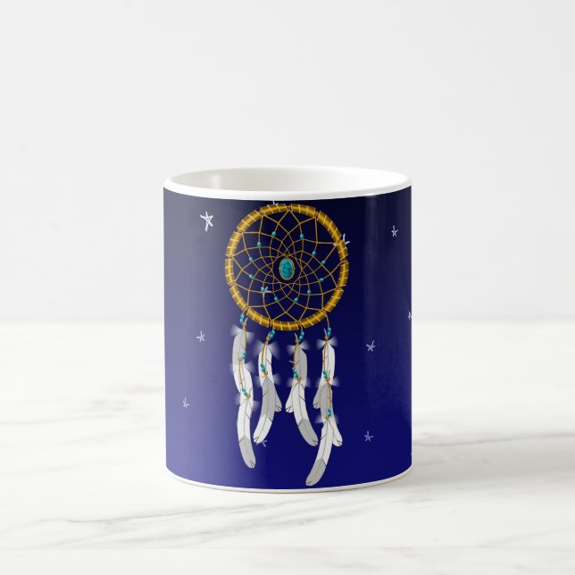 Caneca De Café Apreciador de Sonhos--Turquesa (Centro)