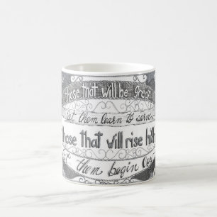 Caneca De Café Aprender a Servir