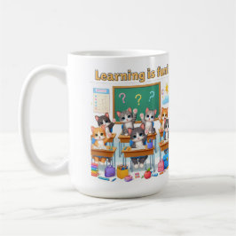 Caneca De Café Aprender é divertido Mug
