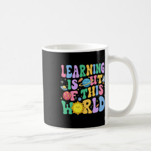 Caneca De Café Aprender Está Fora Desta Galáxia Ciência Do Sistem
