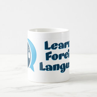 Caneca De Café Aprender um idioma estrangeiro