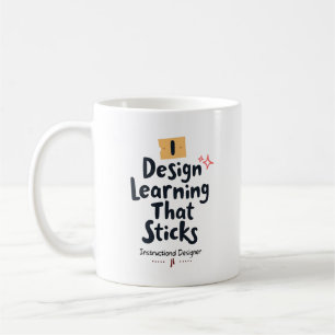 Caneca De Café Aprendizado que Fica – Designer Instrucional
