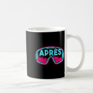 Caneca De Café Après retro snowboard esqui vintage anos 80 90 esq