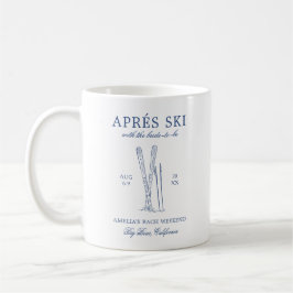 Caneca De Café Après Ski Com A Noiva Para O Fim De Semana Bach