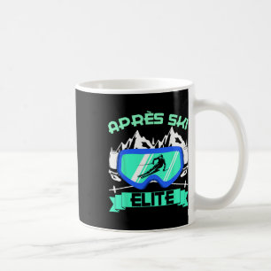 Caneca De Café Apres Ski Esqui Elite Snowboard Bunny Esqui