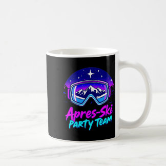Caneca De Café Apres ski party vibes – snowy mountain nightlife A