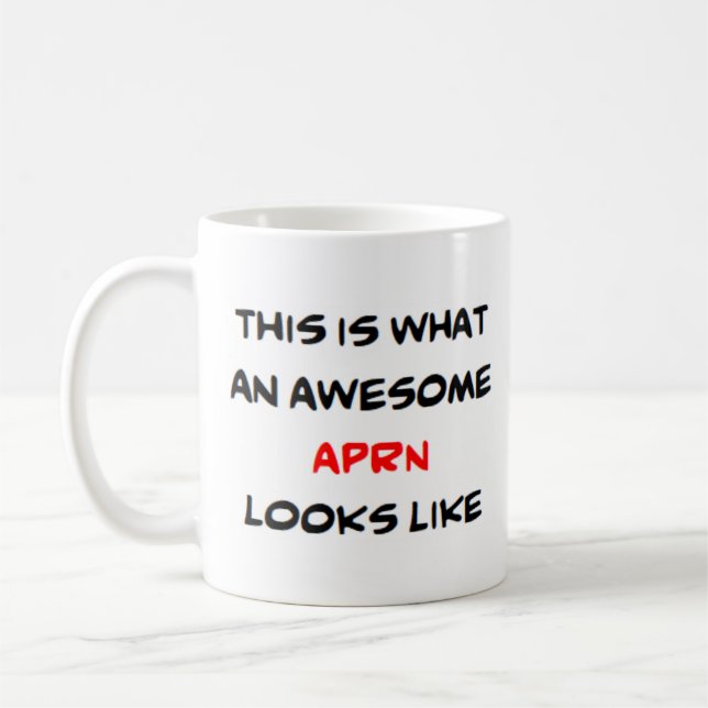 Caneca De Café aprn, incrível (Esquerda)