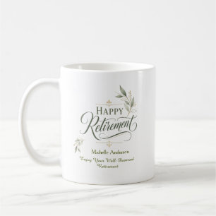 Caneca De Café Aproveite Sua Aposentadoria Merecida Personalizada