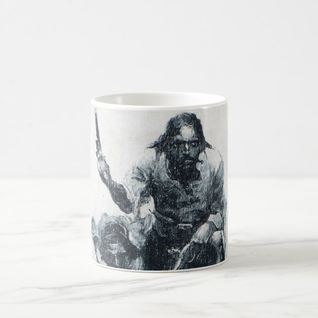 Caneca De Café Aproximação de Blackbeard (Centro)