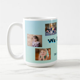 Caneca De Café Aqua Blend 6-Photo Nana Tribute