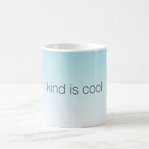 Caneca De Café Aqua Ombre Kind é Legal