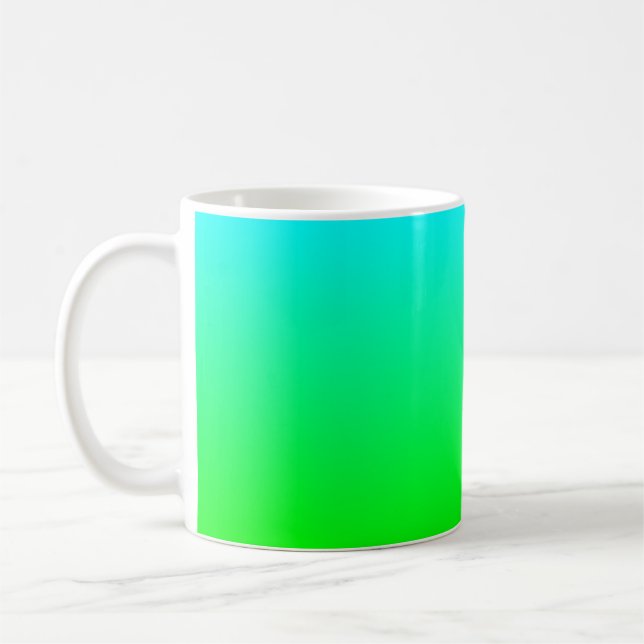 Caneca De Café Aqua to Green Mug (Esquerda)