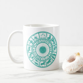 Caneca De Café Aqua Zodiac Mug
