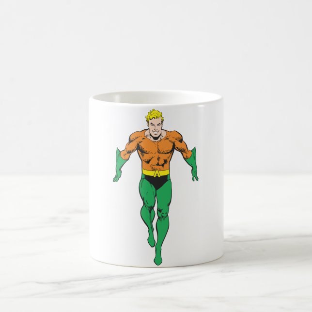 Caneca De Café Aquaman Runs (Centro)