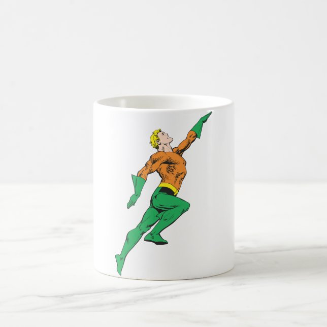 Caneca De Café Aquaman salta (Centro)
