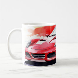 Caneca De Café Aquarela