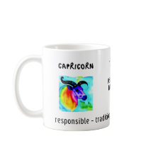 aquarela Capricórnio zodiano e características