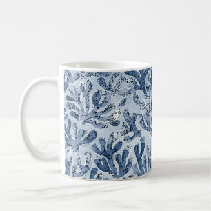 Caneca De Café Aquarela Coral