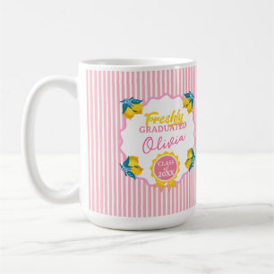 Caneca De Café Aquarela Limão Recém-Formado Festa Turma 26
