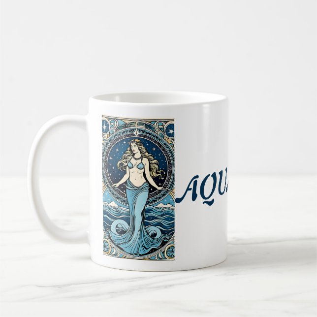 Caneca De Café Aquário (Esquerda)