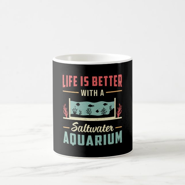 Caneca De Café Aquário de Salva Aquário Tanque Aquático Aquarista (Centro)
