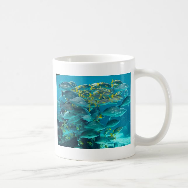 Caneca De Café Aquário dos peixes de Atlantis (Direita)