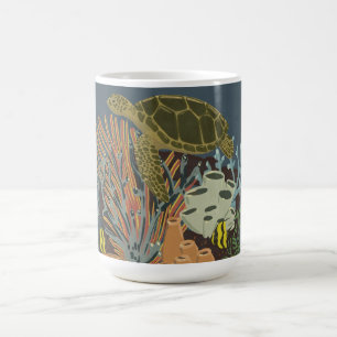 Caneca De Café Aquário Vintage