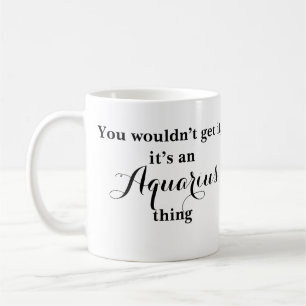 Caneca De Café Aquarius Astrology Zodiac Funny Mug