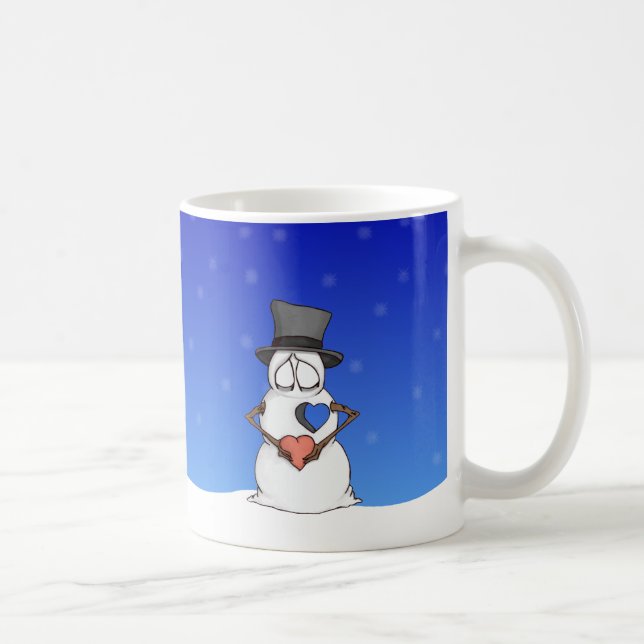 Caneca De Café Aqueça seu coração (Direita)