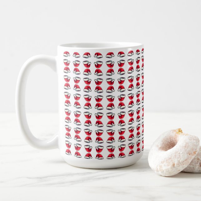 Caneca De Café Aquecedor Alegre do Cérebro (Com Donut)