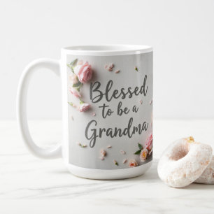 Caneca De Café Aquecendo seu Coração: Vovó Abencoada