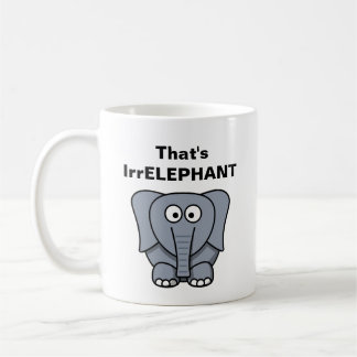 Caneca De Café Aquele é IrrELEPHANT