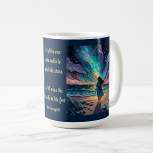 Caneca De Café aquele que procura aprisionar as estrelas.
