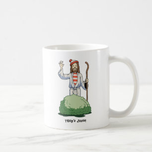 Caneca De Café Aqui está Jesus!