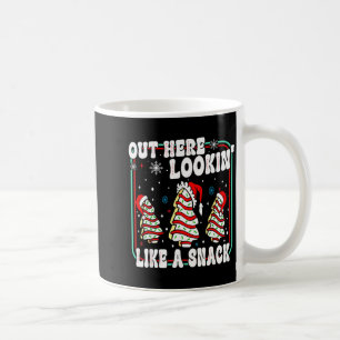 Caneca De Café Aqui fora parecendo um lanche Bolos de Natal Debb