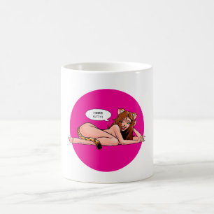 Caneca De Café Aqui Gatinha!