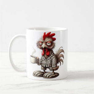 Caneca De Café Aqui Vamos Nós de Novo, Caramba Quer dizer, Bom Di