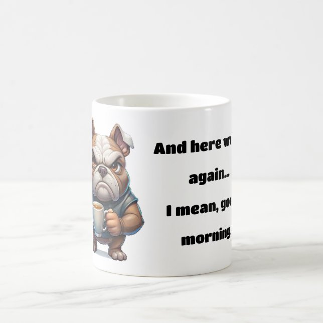 Caneca De Café Aqui vamos nós outra vez, Mug (Centro)